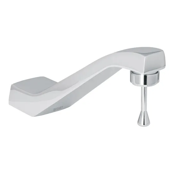 Llave Economizadora Para Lavabo Foset LLI-20 Color Gris