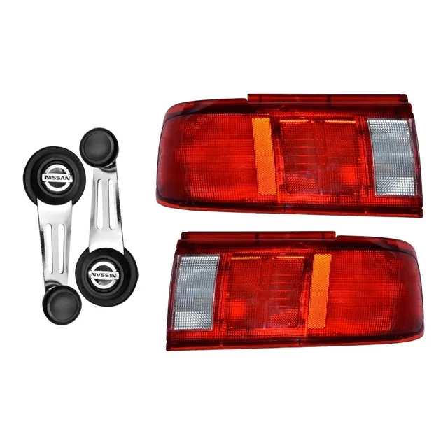 Par Calaveras Tsuru Iii 3 S/socket Y Manijas Elevador Logo