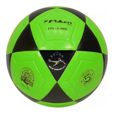 Bola De Futebol Poker Rio Poker Nº 5 Unidade X 1 Unidades Cor Verde E Preto Bola De Futebol Poker Rio Poker Nº 5 Unidade X 1 Unidades Cor Verde E Preto