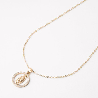 Collar Gargantilla De La Virgencita Oro 18k Collar Gargantilla De La Virgencita Oro 18k