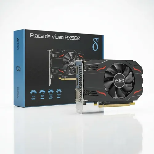 Placa de vídeo AMD Asus Dual Radeon RX 5500 Series RX 5500 XT OC