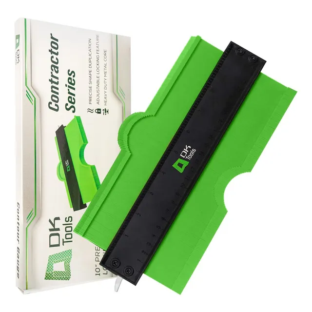 Dk Tools  Medidor Contorno 10.0 In Tension Ajustable