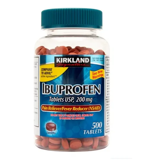 Kirkland Ibuprofeno 200mg 500 Tabletas 