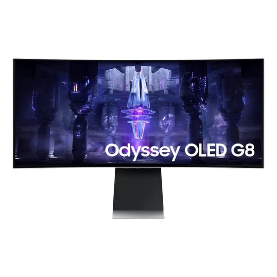 Monitor Curvo Gamer Samsung G85sb Oled Ultra Wqhd 34  Tranza