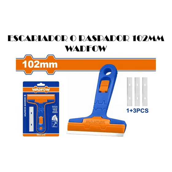 Espátula Removedora O Raspador 102mm C/repuestos - Wadfow