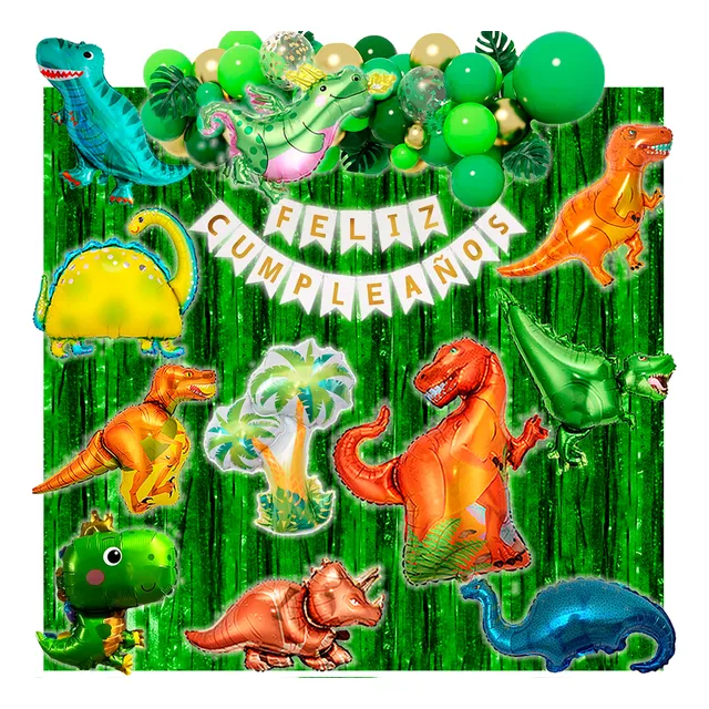 Set 55 Art. Cumpleaños Dinosaurios Candy Bar En Casa T Rex