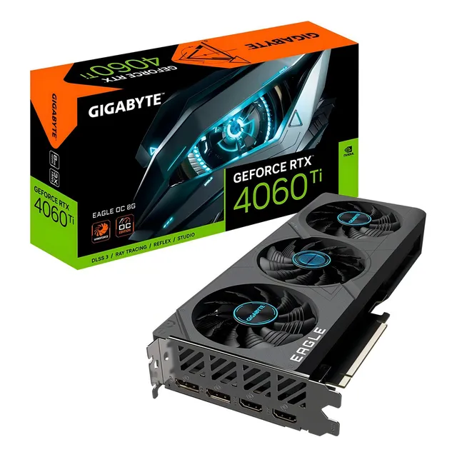 Tarjeta de vídeo Gigabyte Nvidia Geforce Rtx 4060 Ti Eagle Oc