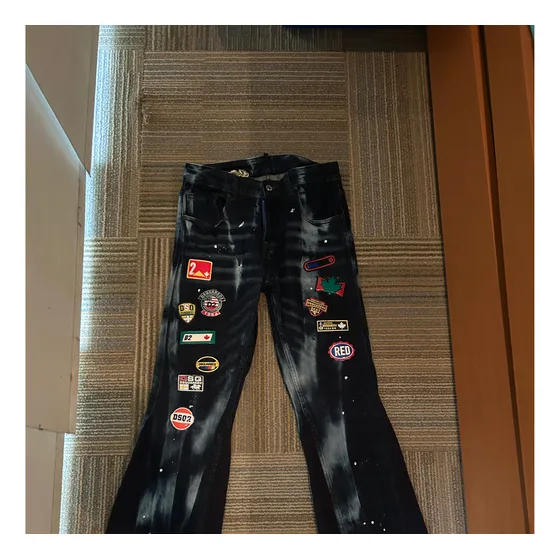 Jeans Dsquared2 Bota Ancha