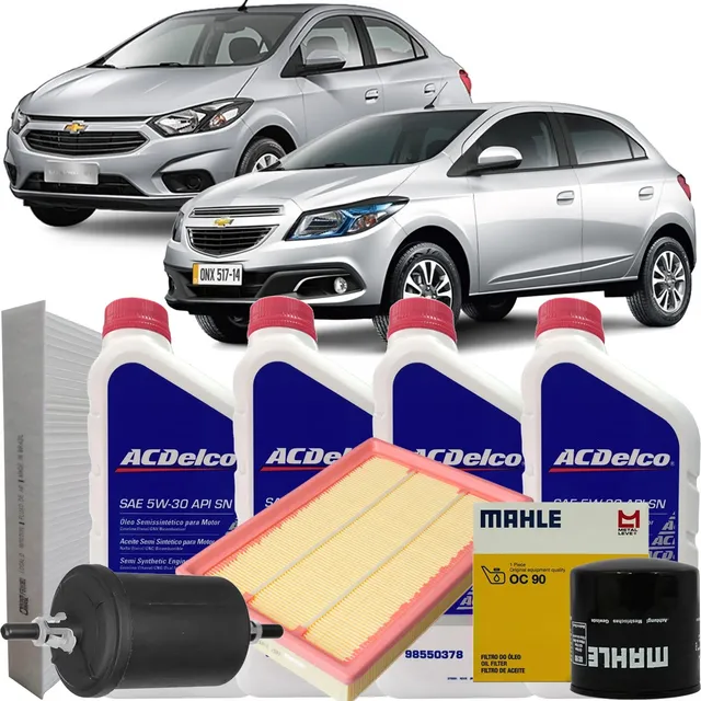Kit Revisao Acdelco 5w30 Onix 2012 2013 2014 2015 2016 2017