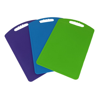3 Tablas Para Picar Alimentos De Plástico 22.5x14.5cm 3 Tablas Para Picar Alimentos De Plástico 22.5x14.5cm