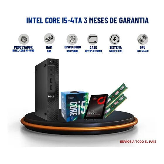 Computador Mini Intel Core I5-4590 8gb Ram Ssd 256gb