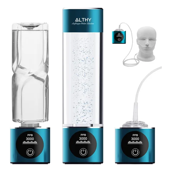 Althy Generador Botella Agua Hidrogeno Molecular Real Dupont