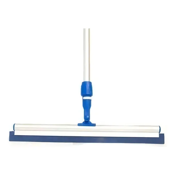 Rodo Twister 45 Cm Borracha Articulado Cabo Extensível 1,40m Cor Azul