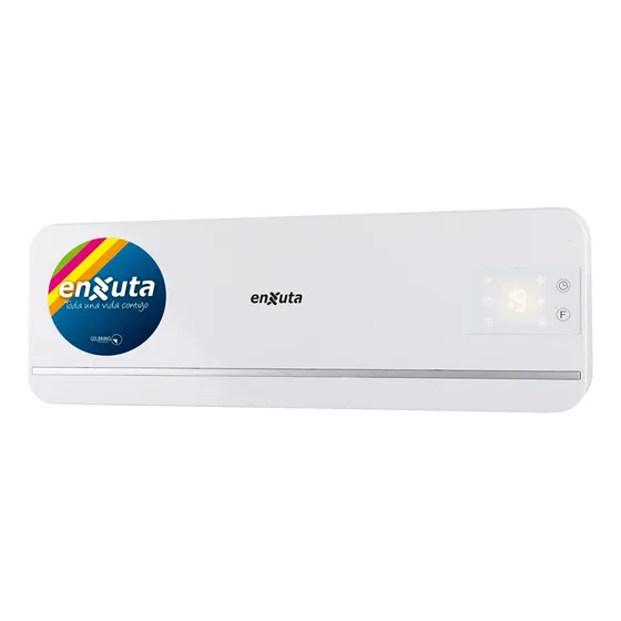 Caloventilador De Pared Digital Enxuta Cvenxp3520 2000w Amv Color Blanco