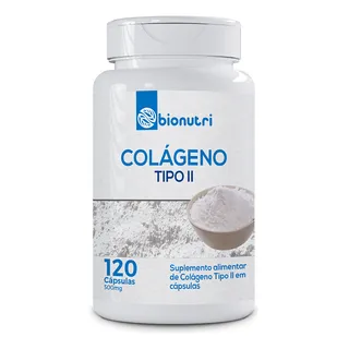 ColĂĄgeno Tipo 2 Ii 120 CĂĄpsulas - Bionutri ColĂĄgeno Tipo 2 Ii 120 CĂĄpsulas - Bionutri