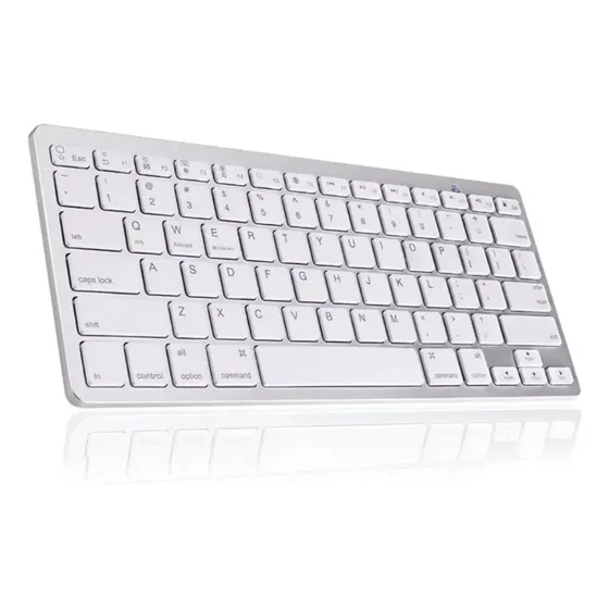 Teclado Bluetooth Sem Fio Para Tablet iMac iPad Pc Wireless 