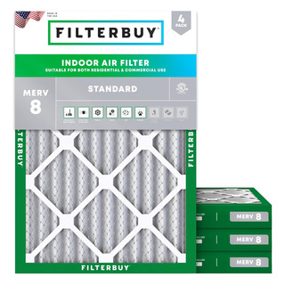 Filtro De Aire Merv 8 - 23.25x29.25x2 Pulgadas - Paquete De Filtro De Aire Merv 8 - 23.25x29.25x2 Pulgadas - Paquete De
