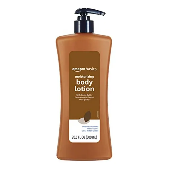 Loción Corporal De Manteca De Cacao Amazon Basics, 20.3 Oz