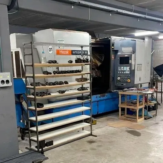 Torno Cnc Mazak Integrex 35 5 Eixos Ano 1997 Centro Usinagem