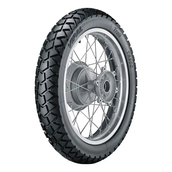 Pneu Vipal 80/100-14 Tr300 Traseiro Biz Pop 100 110 Shineray