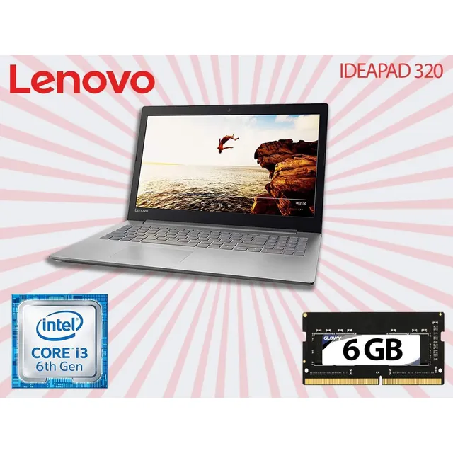 Lenovo Idealpad I3 6ta, 6 Ram, Hdd.