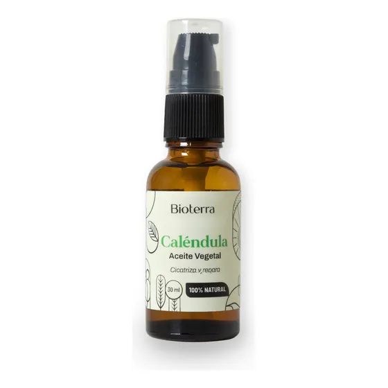 Aceite Vegetal Caléndula 30ml Cosmética Natural Bioterra