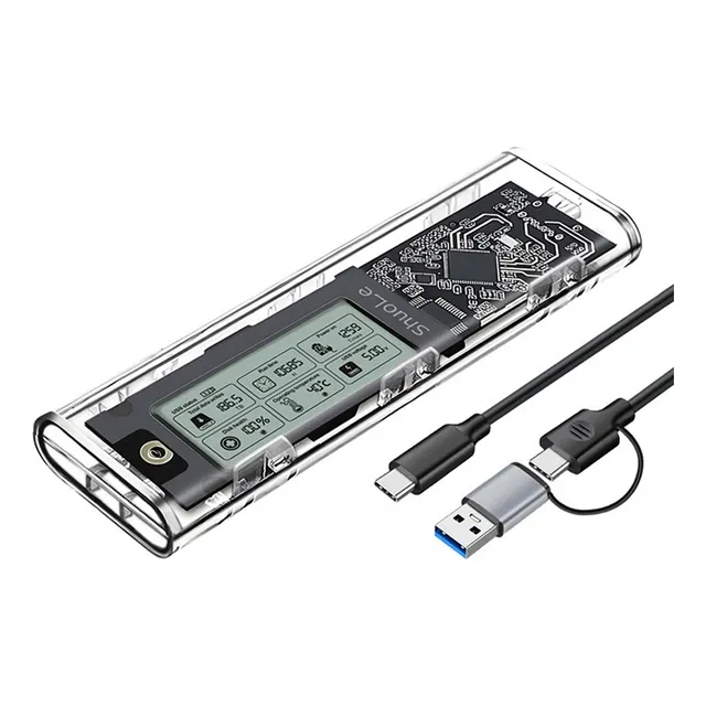 Gabinete Disco Duro Externo Extraible Ssd M.2 Usb 3.2