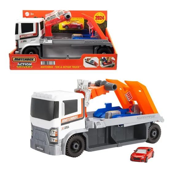 Camión Matchbox Remolque Y Reparación