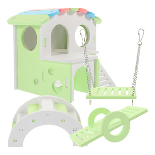 Nido De Juguete Squishy Hammock Con Columpio Para Hámsteres Nido De Juguete Squishy Hammock Con Columpio Para Hámsteres