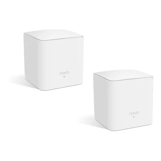 Kit 2 Roteadores Gigabit Wi-fi Tenda Nova Mw5c  Mesh Ac1200