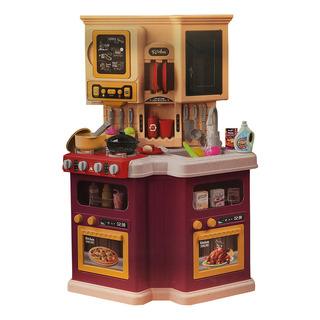 Cocinita Talented Chef 922-139 Con Luz Y Sonido Guinda 77 Pz Cocinita Talented Chef 922-139 Con Luz Y Sonido Guinda 77 Pz