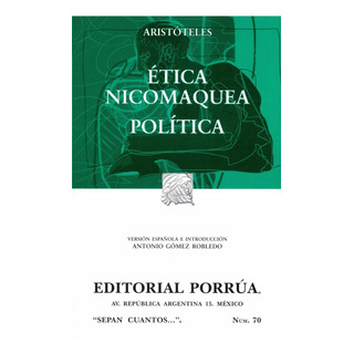 Etica Nicomaquea Politica (3124) Etica Nicomaquea Politica (3124)