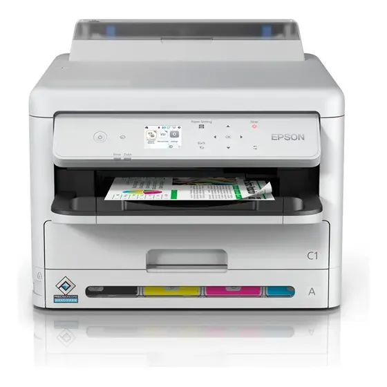 Impressora Epson Workforce Pro Wf-c5390 Duplex Adf Branca Cor Branco