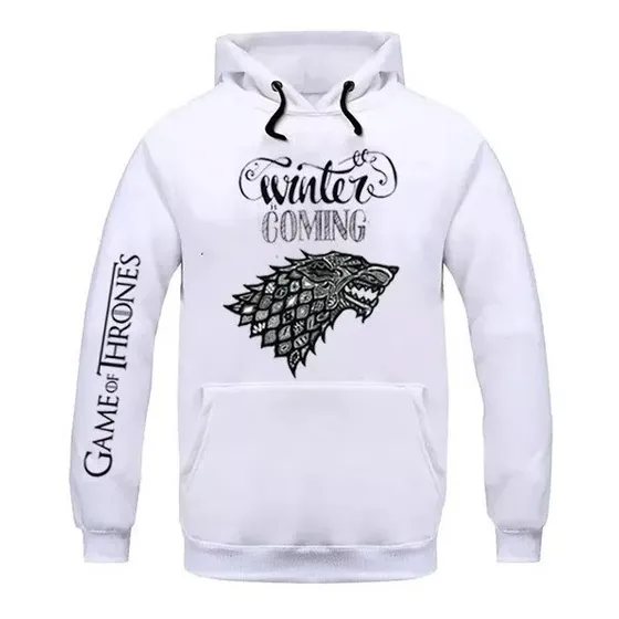 Blusa Moletom Game Of Thrones Stark Is Coming 