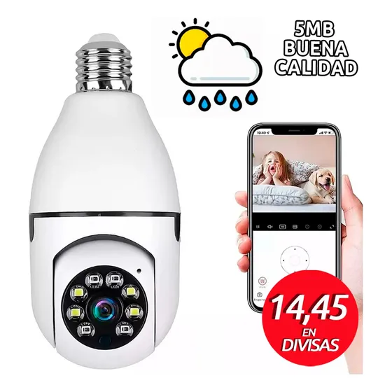  Camara Ip Wifi Inalambrica Robot Seguridad 360 App