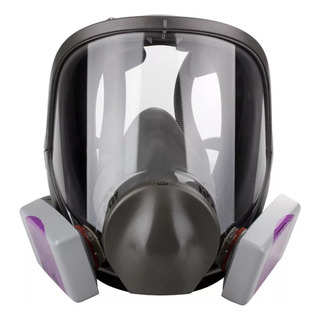 6800 Máscara De Gás Completa Com 2 Filtros 3m 7093 6800 Máscara De Gás Completa Com 2 Filtros 3m 7093