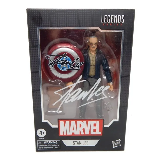 Marvel Legends Stan Lee Con Escudo Del Capitan America