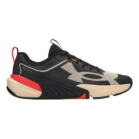 Tênis De Academia Treino Tribase Reps 3 - Under Armour Grafite E Bege 36