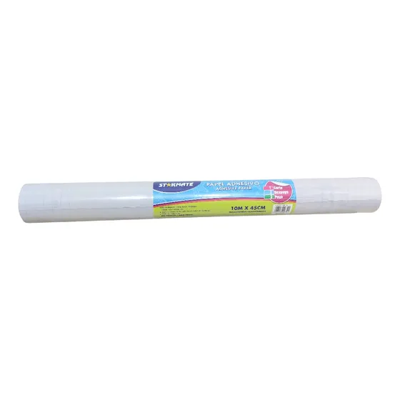 Rollo Papel Contact Transparente 10 Mts X45cm Starmate