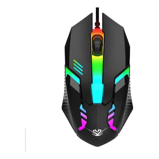 Mouse  M12 Usb Retroiluminado Rgb