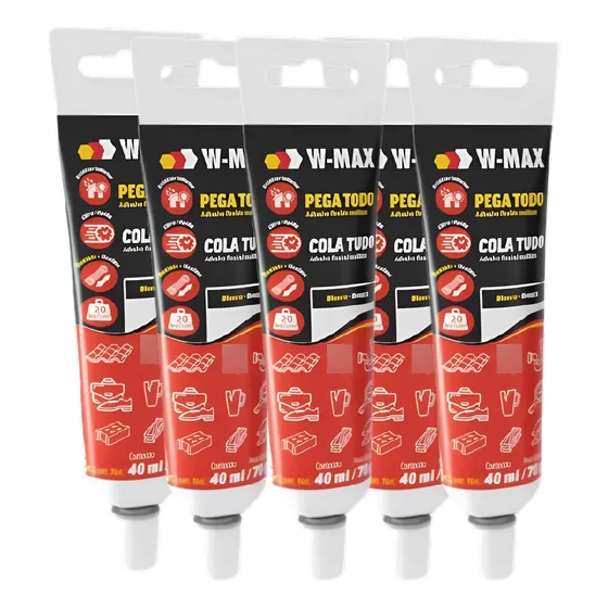 5 Super Cola Tudo Ms Turbo Cerâmica Ferro Aço Inox Alumínio
