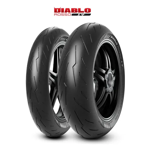 Llantas Pirelli Diablo Rosso IV 150/60ZR-17 y 110/70ZR-17 Ktm 390 /Dominar 400