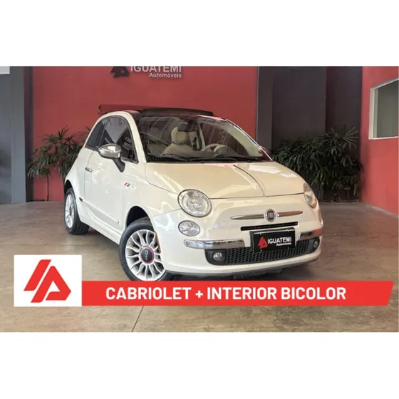 Fiat 500 1.4 Cabrio 16v Flex 2p Automático
