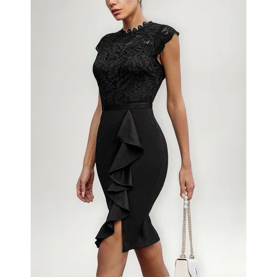 Vestido Oficina Formal Dia Importado Mod Francesca Qilaixing