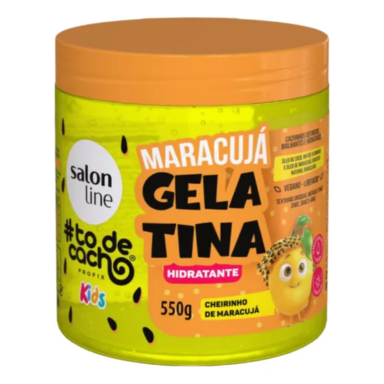 Salon Line Gelatina Hidratante Maracuyá Kids 550gr