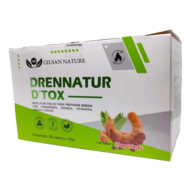 Suplemento Drennatur D Tox 30 Sobres 10g C/u