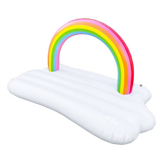 Inflable Acuatico Para Alberca En Forma De Arcoiris Inflable Acuatico Para Alberca En Forma De Arcoiris