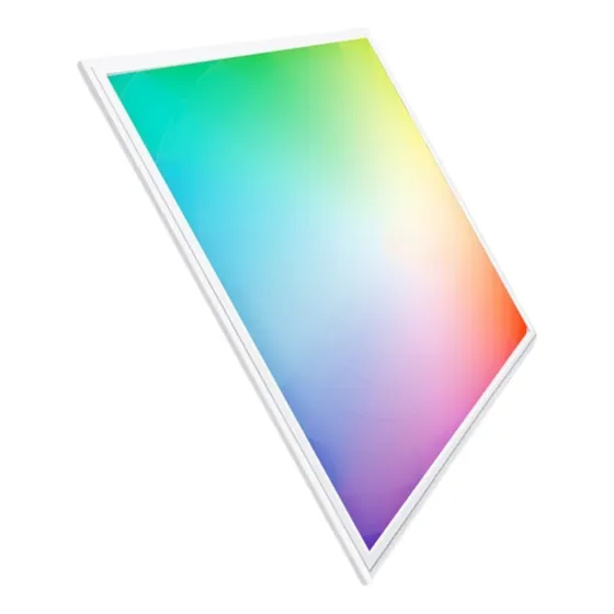 Panel 60x60cm Inteligente Rgb 48w Smart Wifi Alexa Y Google 