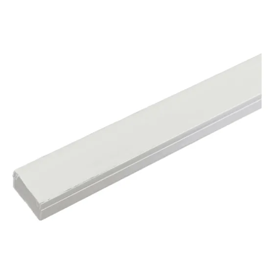 Canaleta Pvc 20x10mm Blanca Adhesiva 2mts Globaltronics