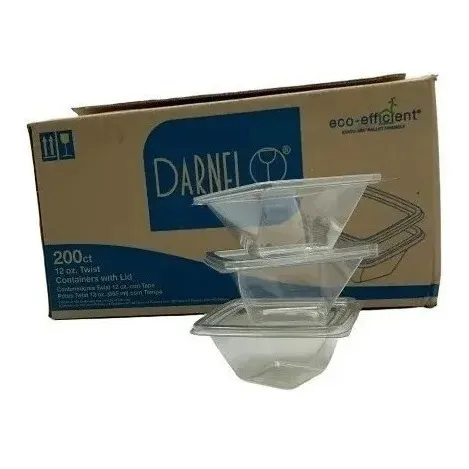 200 Contenedor Twist 12oz Con Tapa D7711200 Darnel Xavi